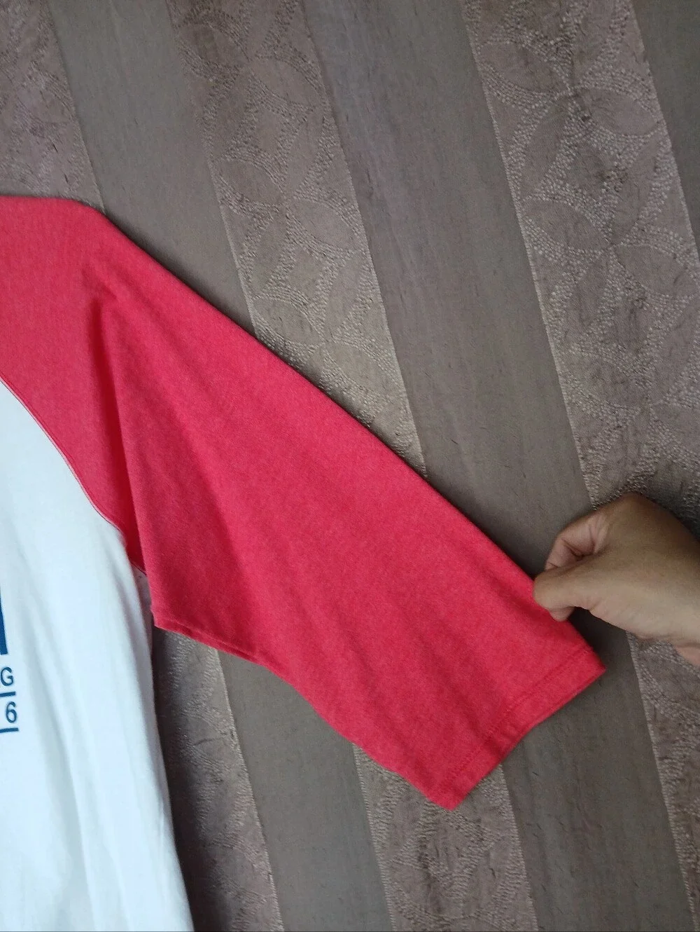 💎 The North Face Men's USA Baseball 3/4 Sleeve Shirt Raglan 0416
